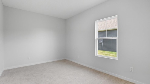 second bedroom with single window