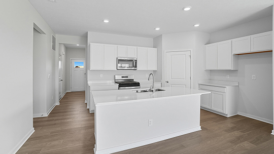 Arlington Kitchen with white cabinets