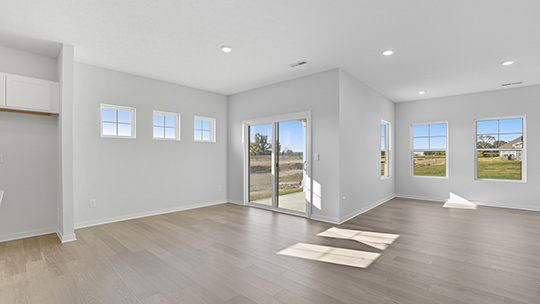 Arlington kitchen with wite cabinets