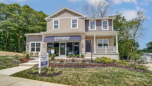 2-Story home exterior front
