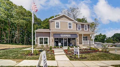 2-Story home exterior front