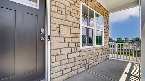 2-Story home front porch