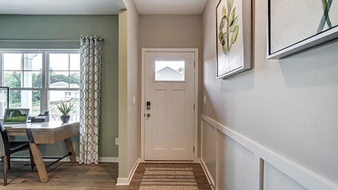 2-story home entryway