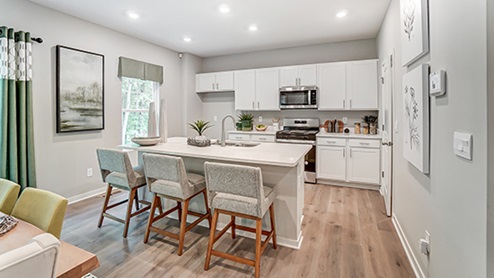 2-story home kitchen