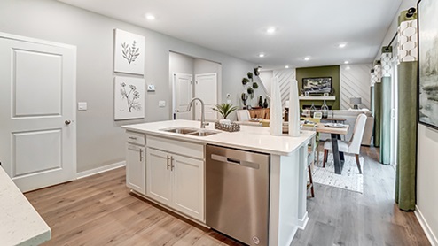 2-story home kitchen