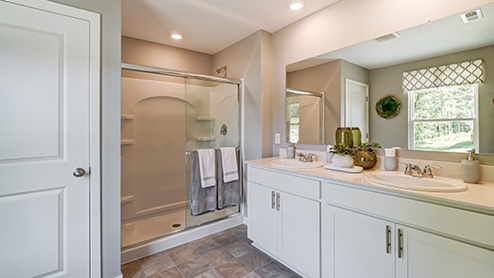 2-story primary bath