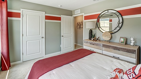 2-story home bedroom 2