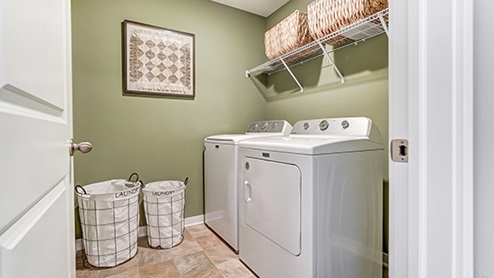 2-story laundry room