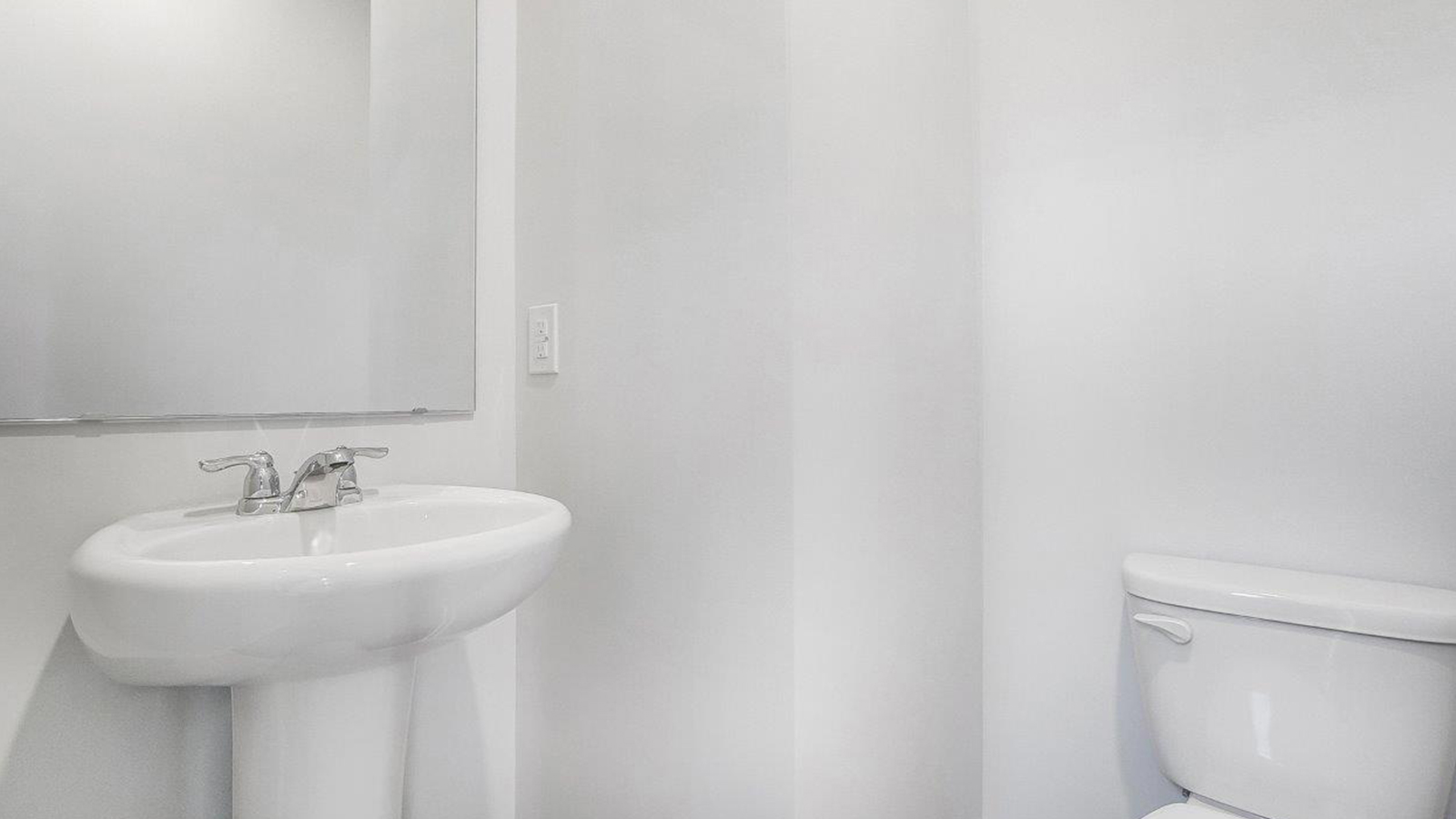 first floor powder room