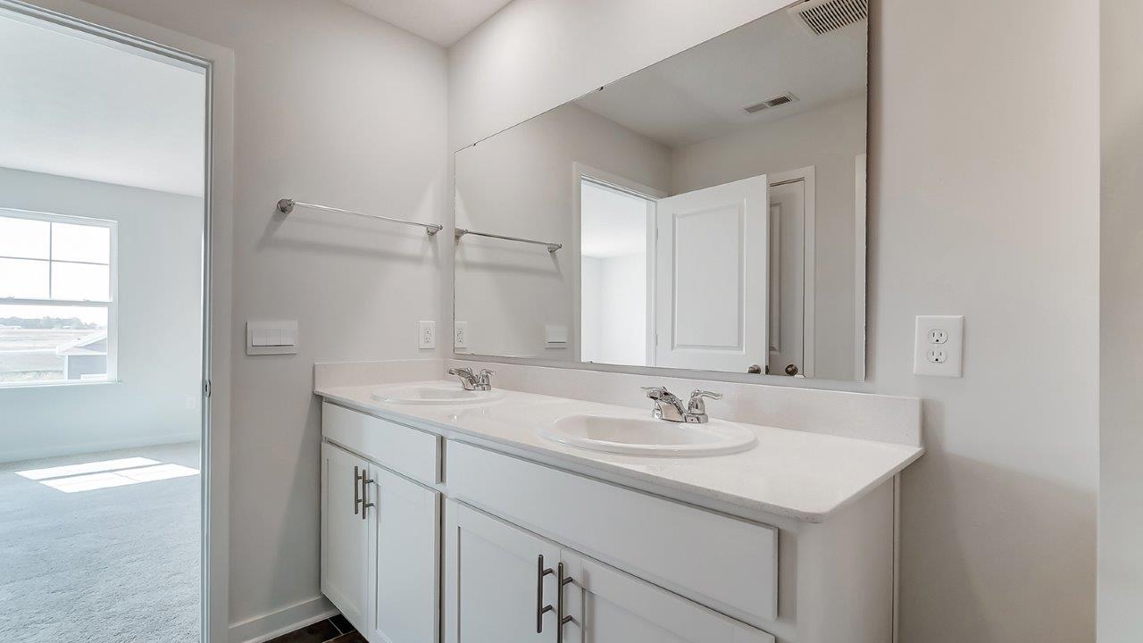 ensuite double vanity