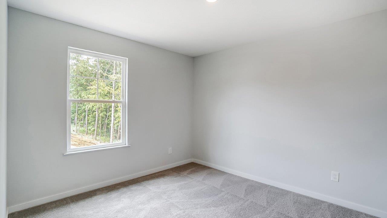 fourth bedroom with single window