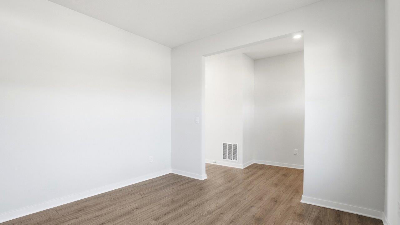 flex office space and foyer