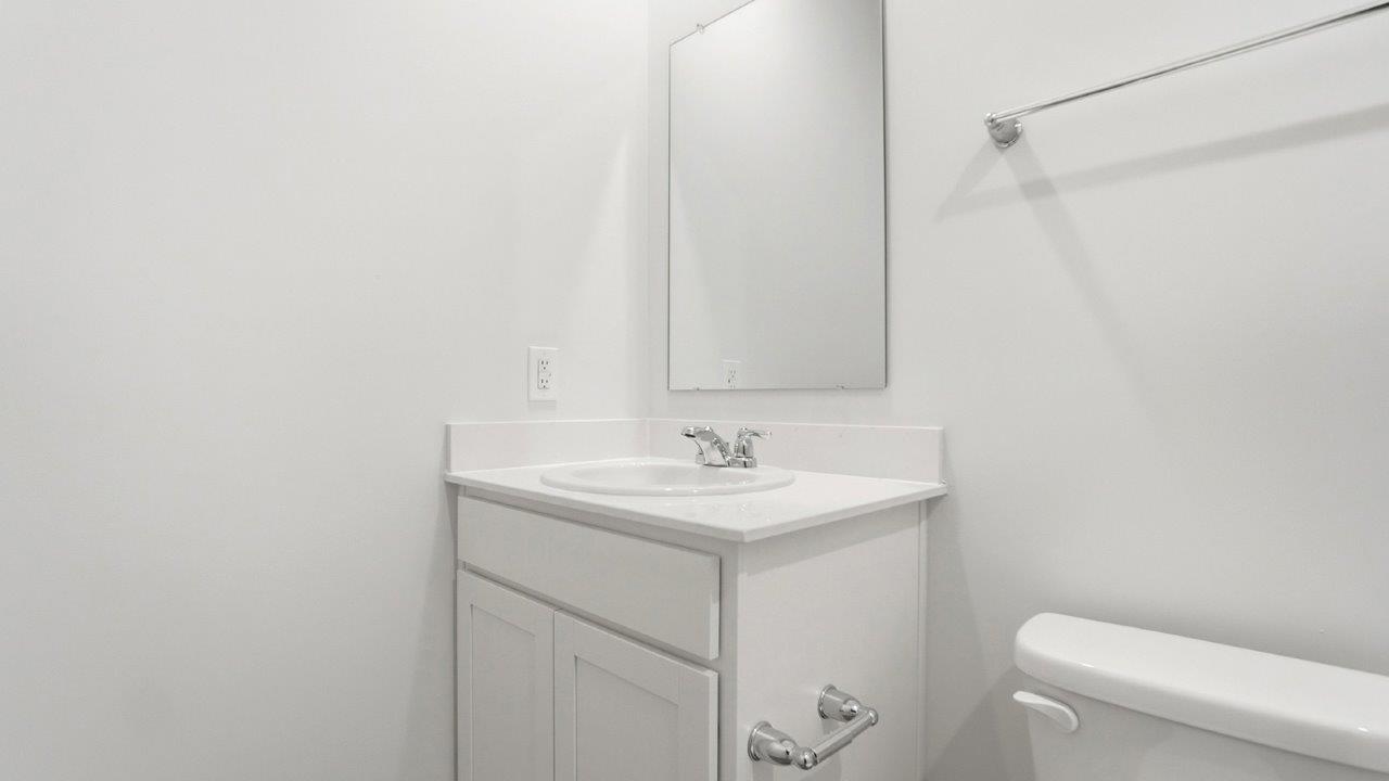 first floor full bath vanity