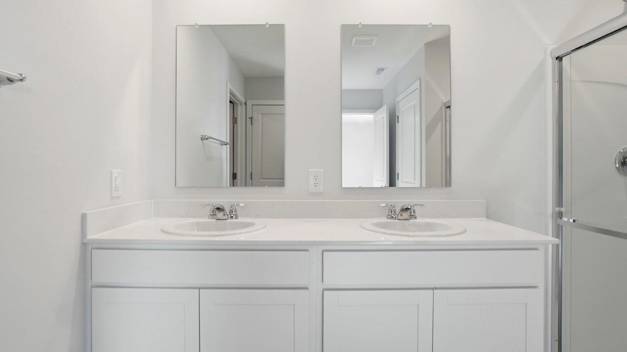 ensuite double vanity