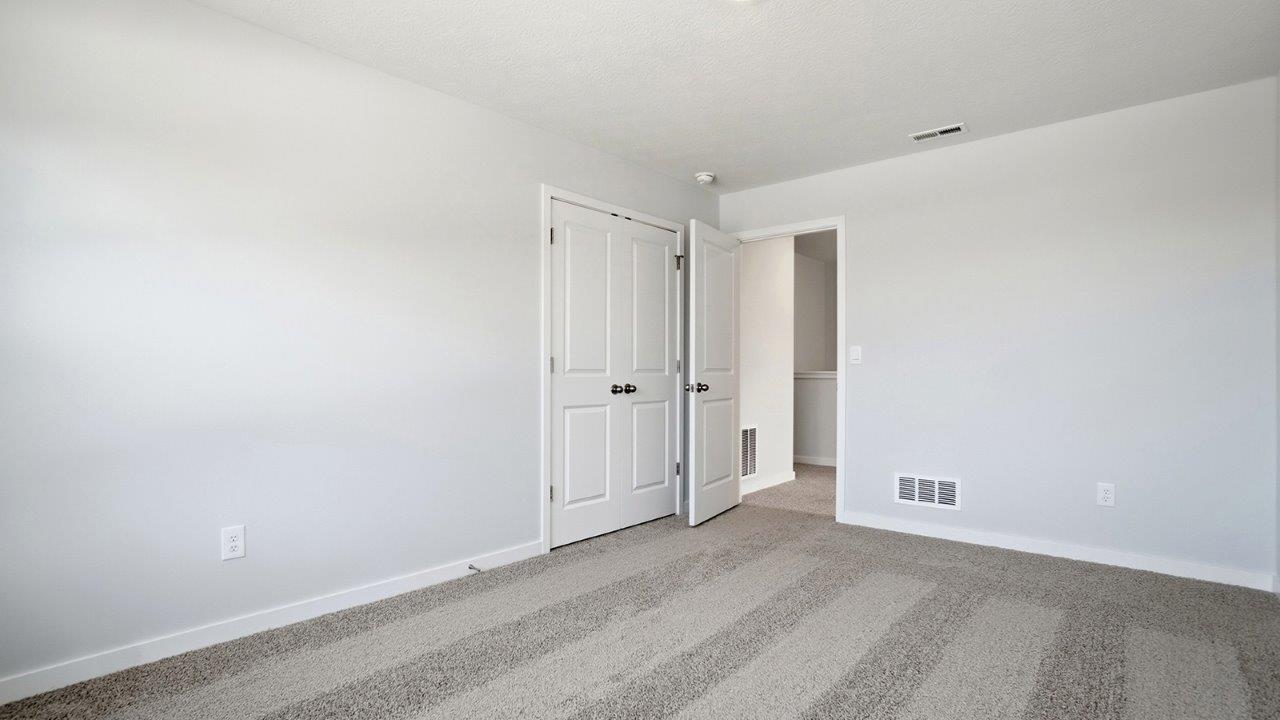 third bedroom entry and closet