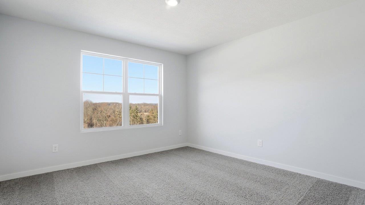 fourth bedroom with double window