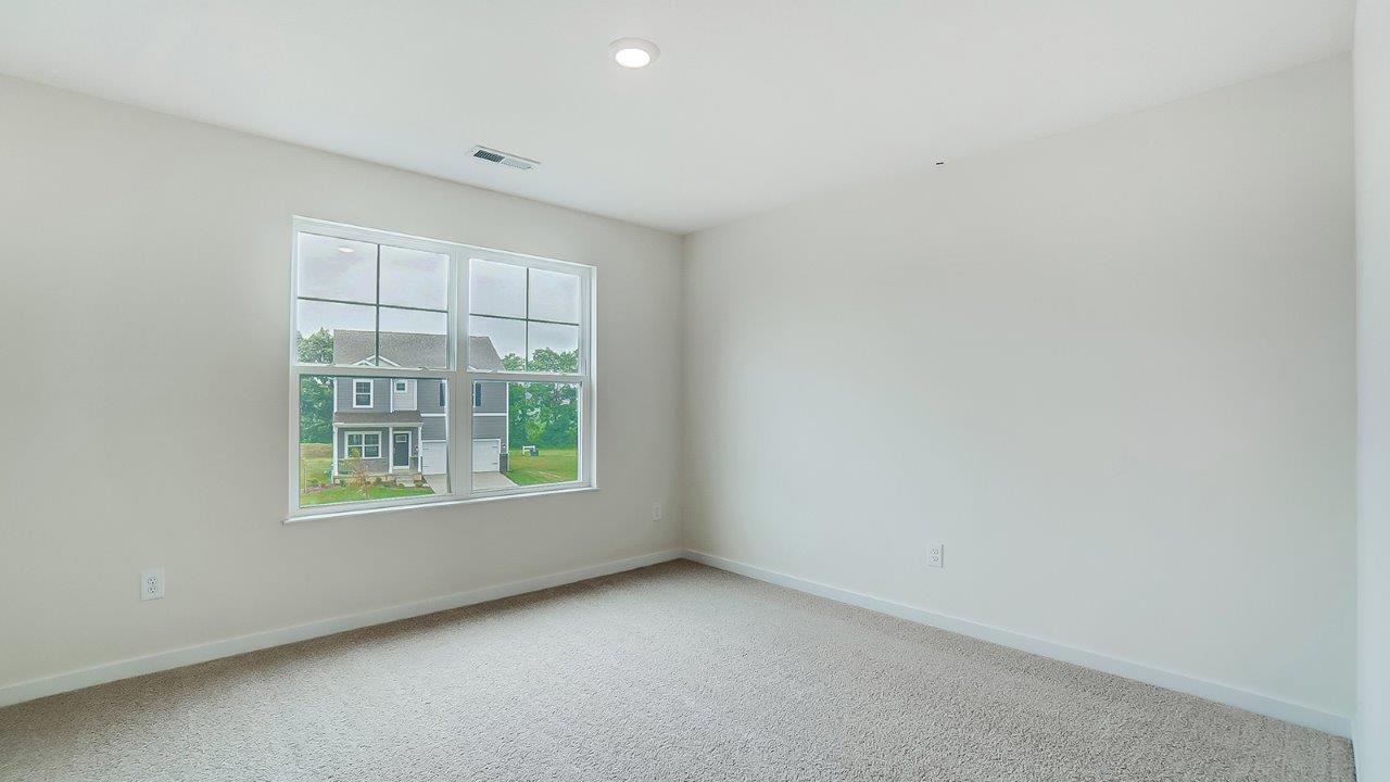 fourth bedroom with double window