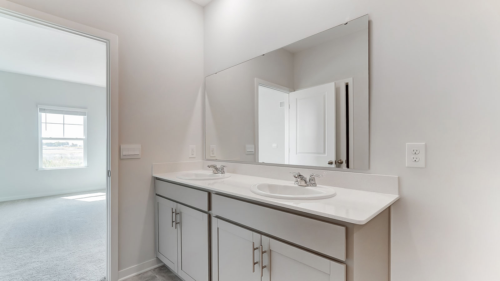 ensuite double vanity