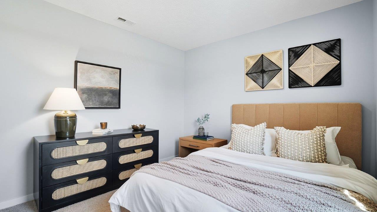 furnished second third bedroom