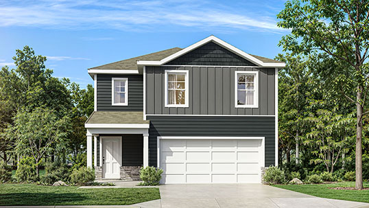Taylor 2-Story Elevation D