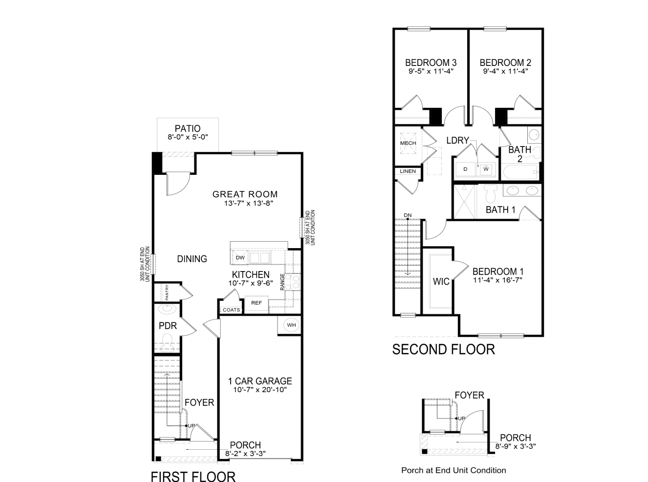 Pearson floor plan
