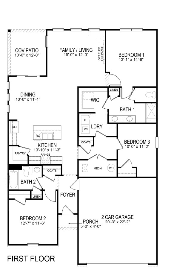 Bristol Floor plan