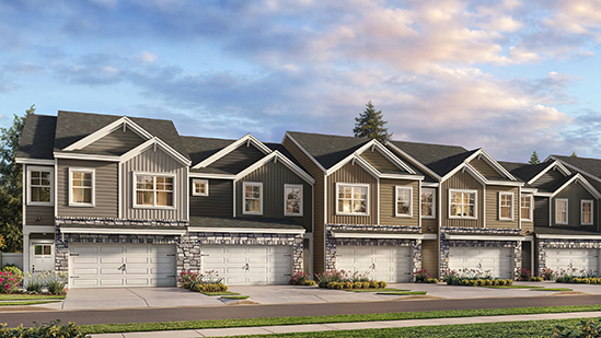 Pattison and Tatum 6 Plex Front Exterior Kintner