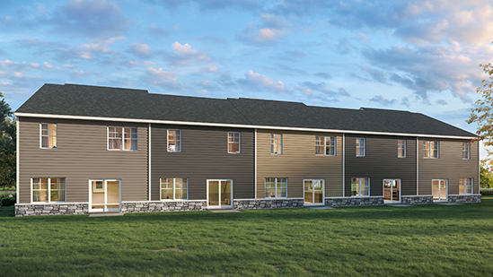 Pattison and Tatum 5 Plex Rear Exterior Kintner