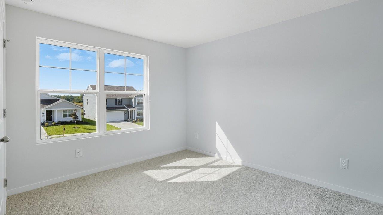 fourth bedroom with double window