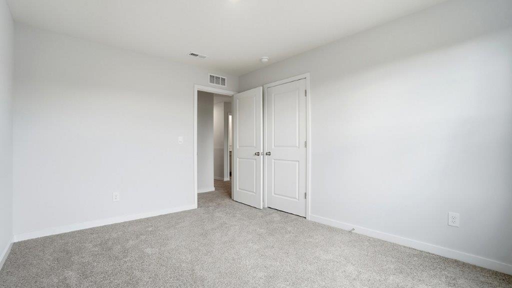 third bedroom entry and closet