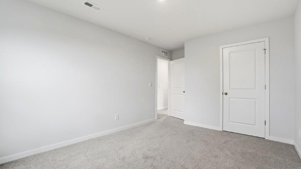 second bedroom entry and closet