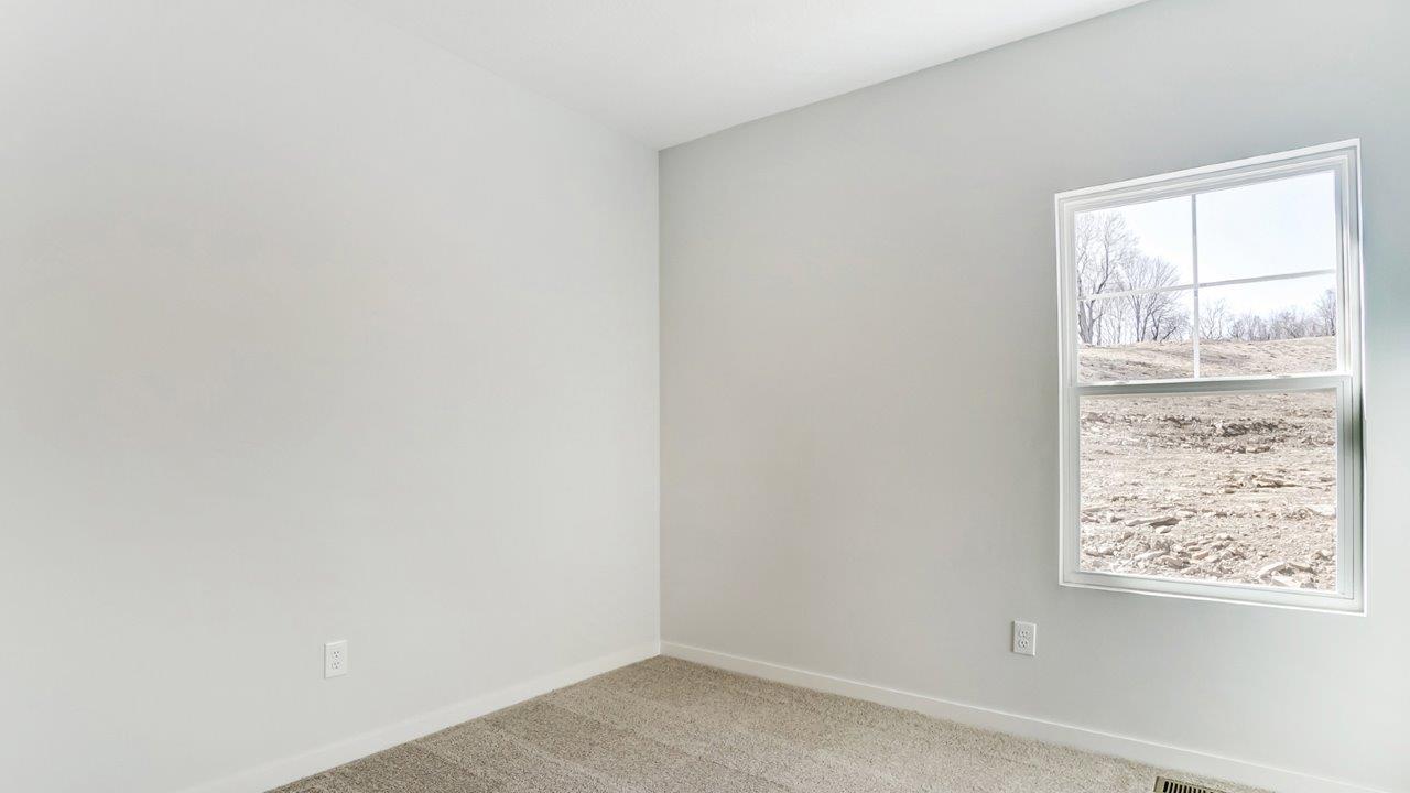 second bedroom with single window