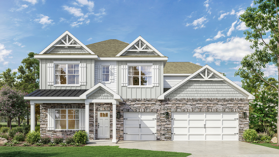 Dayton F elevation rendering