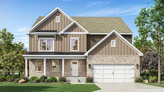 Lynnbrook elevation M rendering