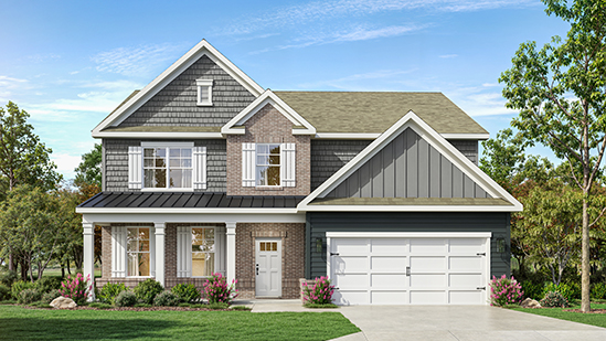 Stonebrook elevation C rendering