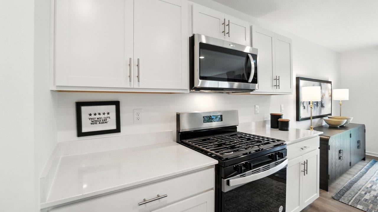 Henley Kitchen with White Cabinets