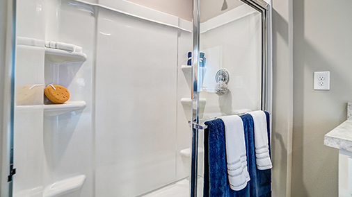 ensuite walk in shower