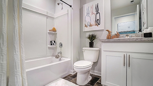 second full bathroom