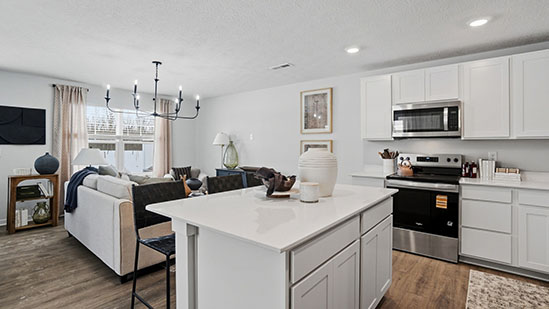 VG Pearson kitchen with white cabinets