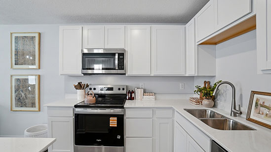 VG Pearson with white cabinets
