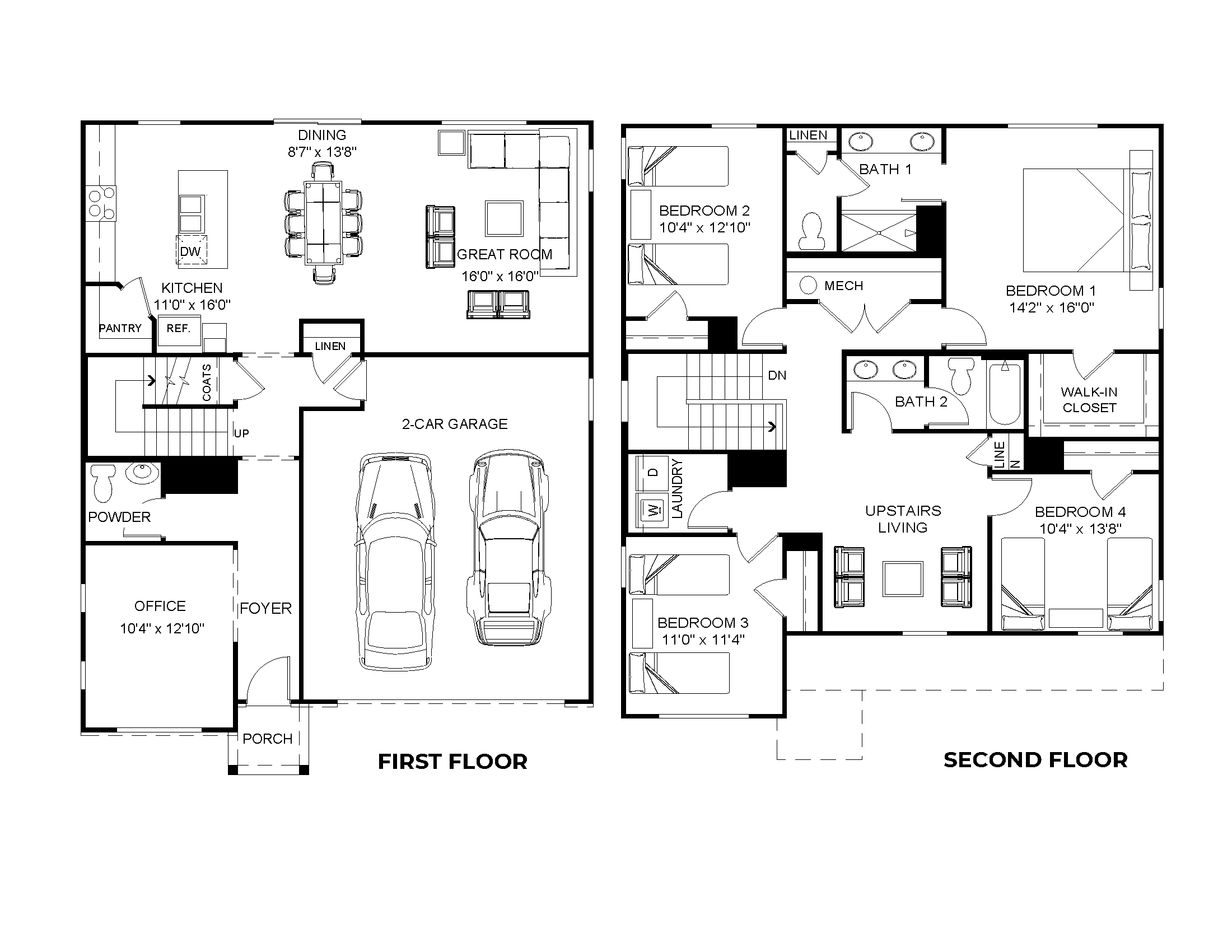 Stamford on slab floorplan