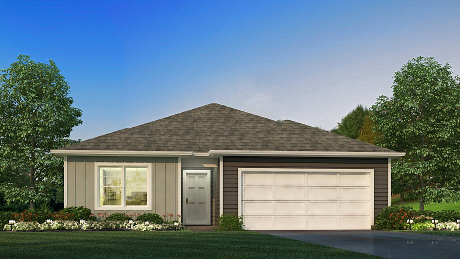 Chatham Elevation C rendering
