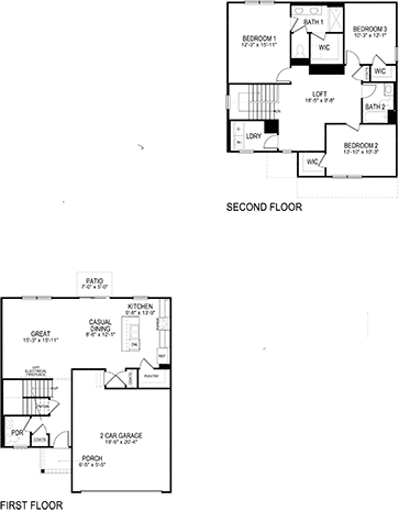 Sienna Floorplan Slab