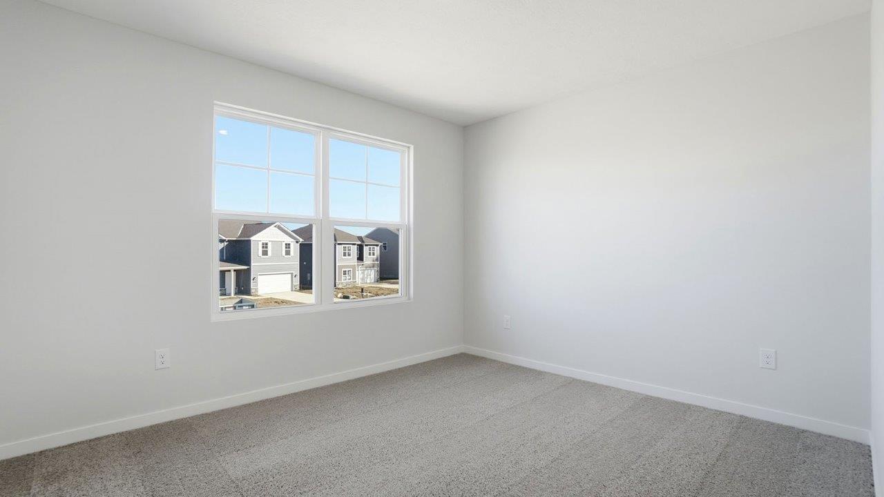 second bedroom with double window