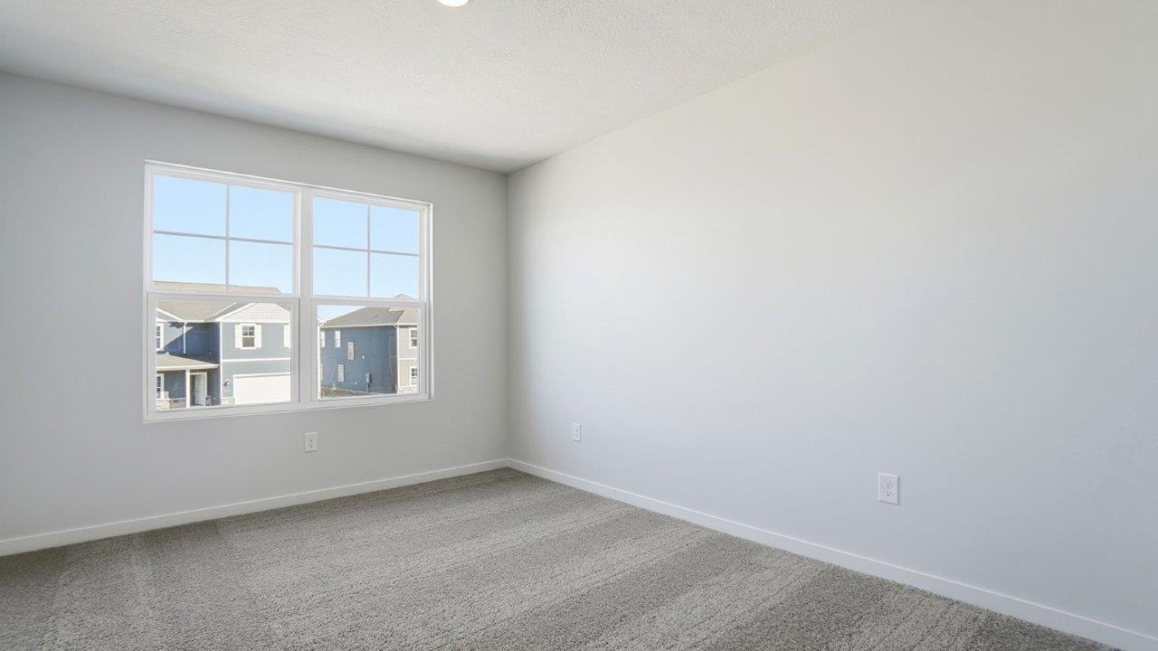 fourth bedroom with double window