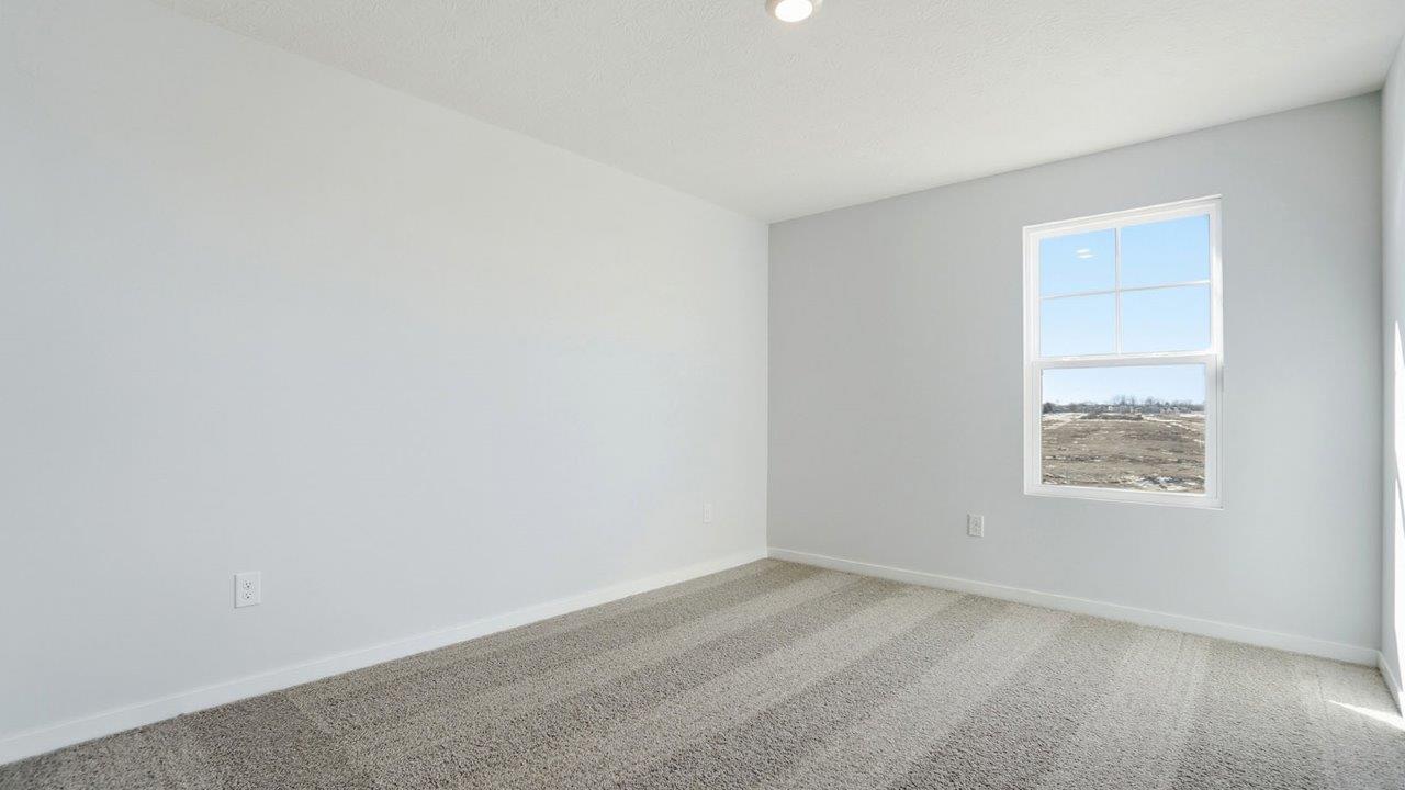 second bedroom with single window