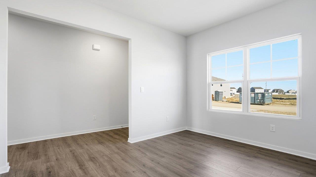 foyer and flex office space