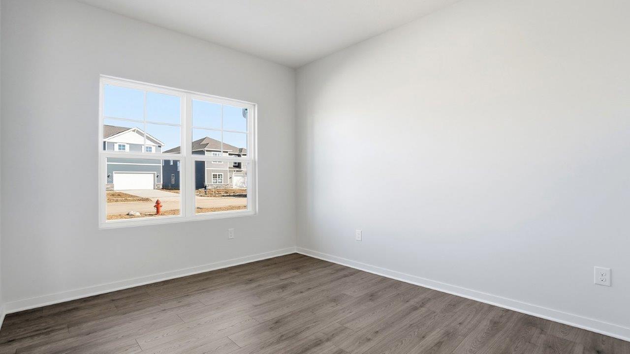 flex office space with double window