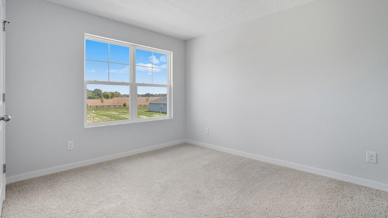 second bedroom with double window