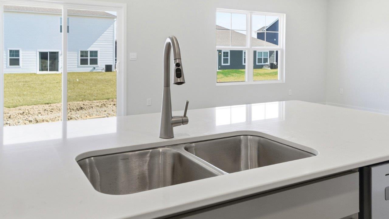 Freeport kitchen with white cabinets